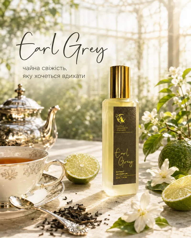 Earl Grey в оранжереї