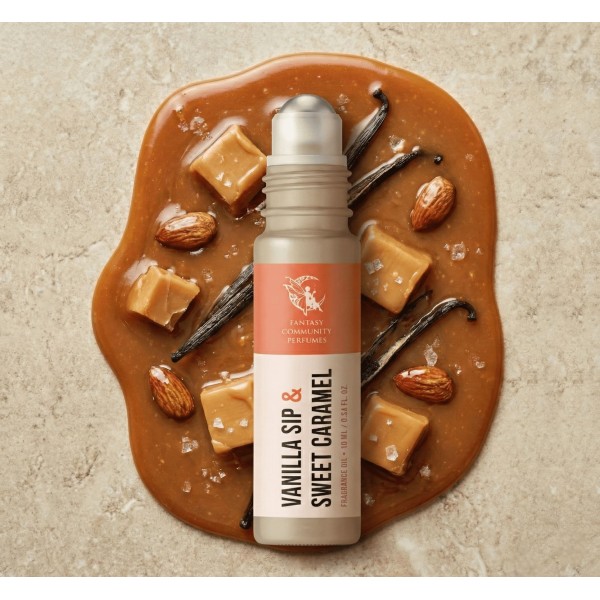 Унісекс Vanilla  Sip & Sweet Сaramel roll-on