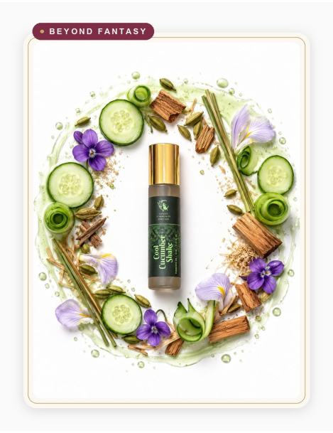 Cool Cucumber Shake by Fantasy Community Perfumes roll-on