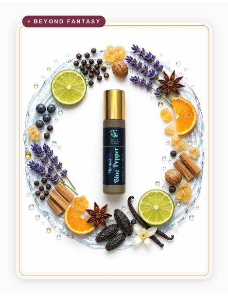 Mystical Blue Pepper by Fantasy Community Perfumes roll-on