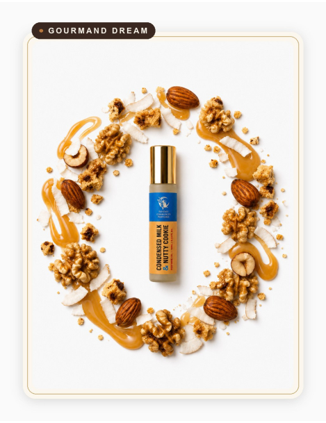 Condensed Milk & Nutty Cookie  by Fantasy Community Perfumes roll-on