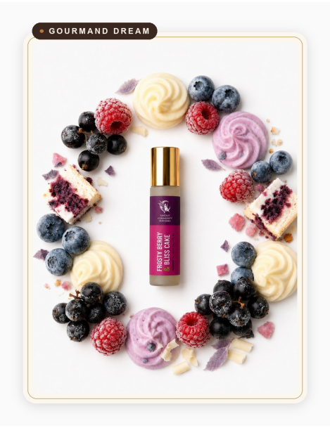 Frosty Berry & Bliss Cake by Fantasy Community Perfumes roll-on