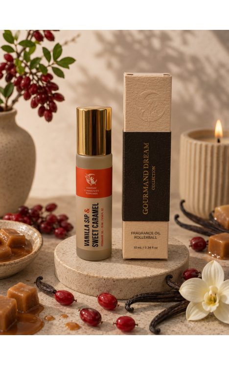 Унісекс Vanilla Sip & Sweet Caramel roll-on