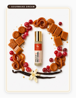 Унісекс Vanilla Sip & Sweet Caramel roll-on