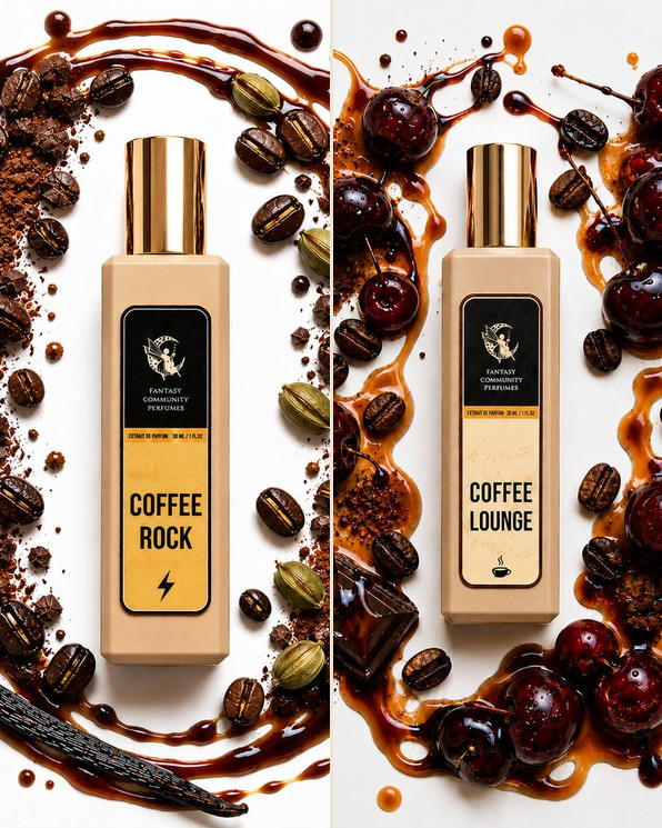 Кавовий дует — Coffee Rock + Coffee Lounge, 2 повні флакони 30 мл