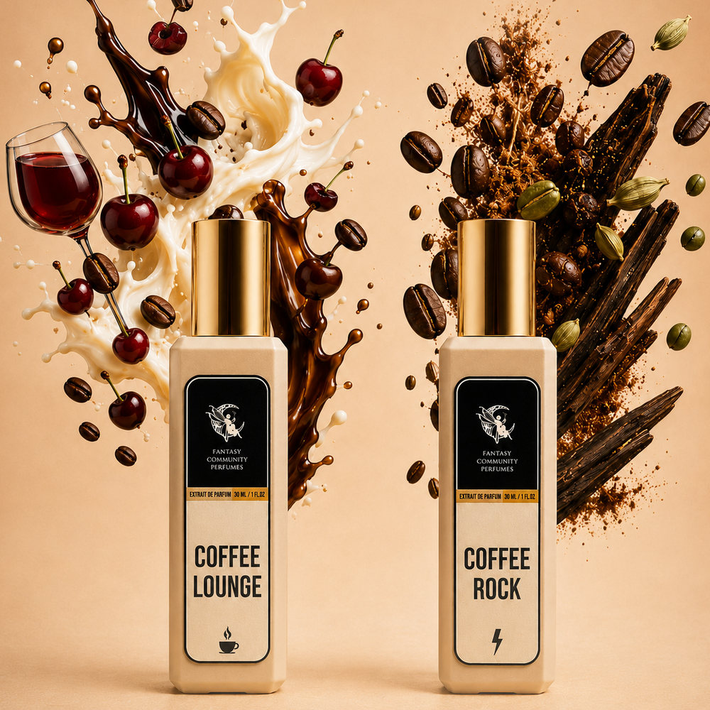 Кавовий дует — Coffee Rock + Coffee Lounge, 2 повні флакони 30 мл