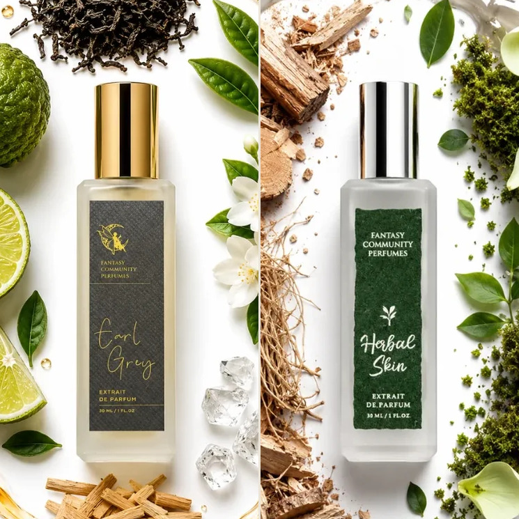 Молекулярний дует — Earl Grey + Herbal Skin, 2 повні флакони 30 мл