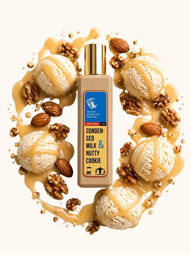 Condensed Milk & Nutty Cookie