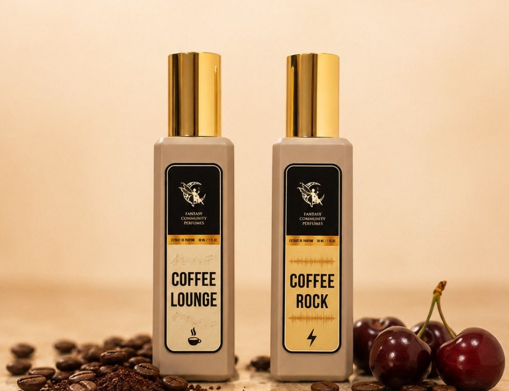 Coffee Lounge і Coffee Rock від FCP — Extrait de Parfum 30 мл, кавові зерна й вишня