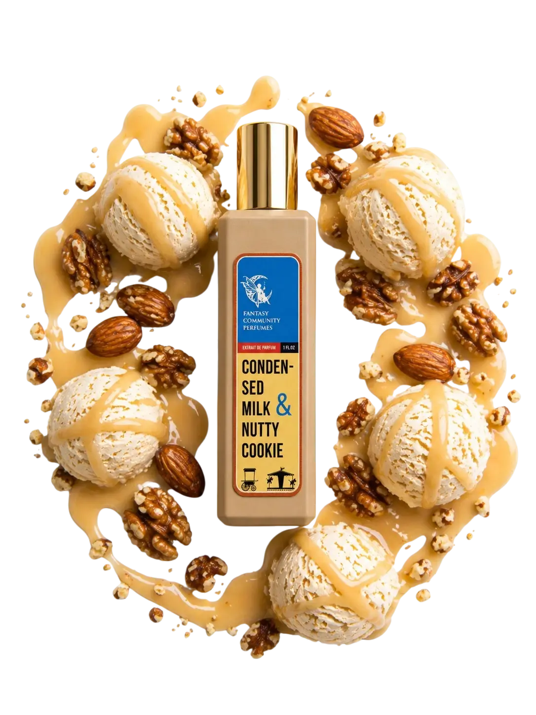 Condensed Milk &amp; Nutty Cookie