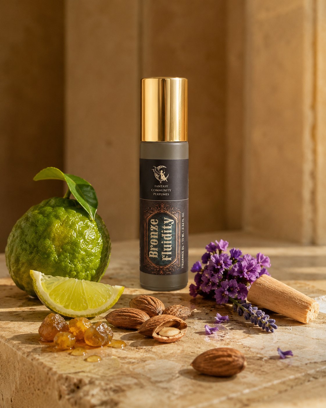 Bronze Fluidity roll-on з коробкою Beyond Fantasy Collection