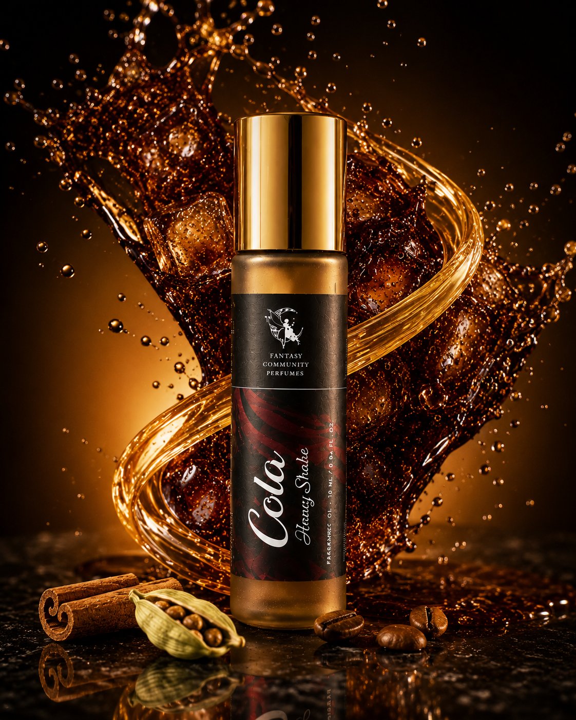 Cola Honey Shake roll-on 10 мл Beyond Fantasy — олійний ролик, кола зі спеціями й медом