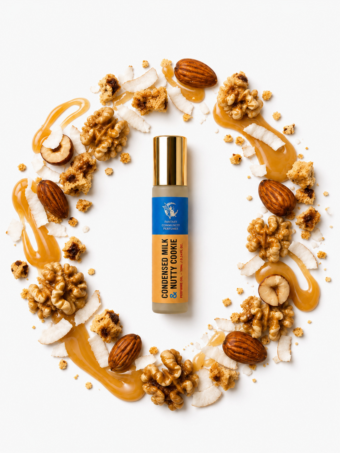 Condensed Milk & Nutty Cookie  by Fantasy Community Perfumes roll-on