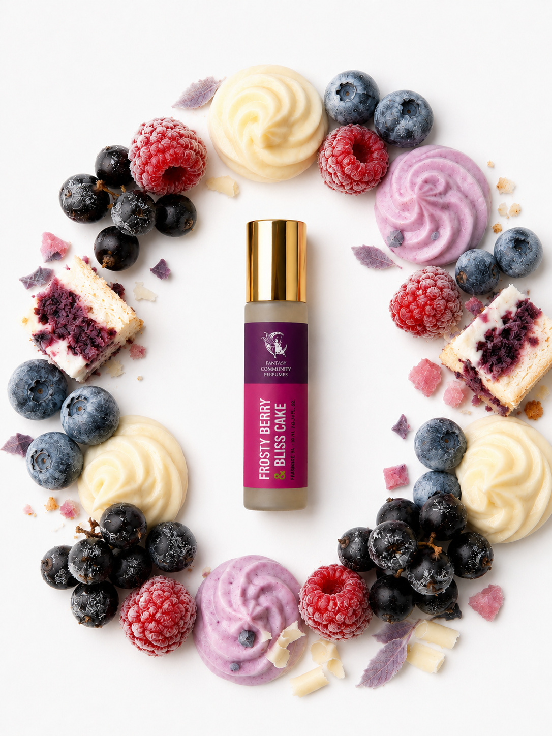 Frosty Berry & Bliss Cake by Fantasy Community Perfumes roll-on