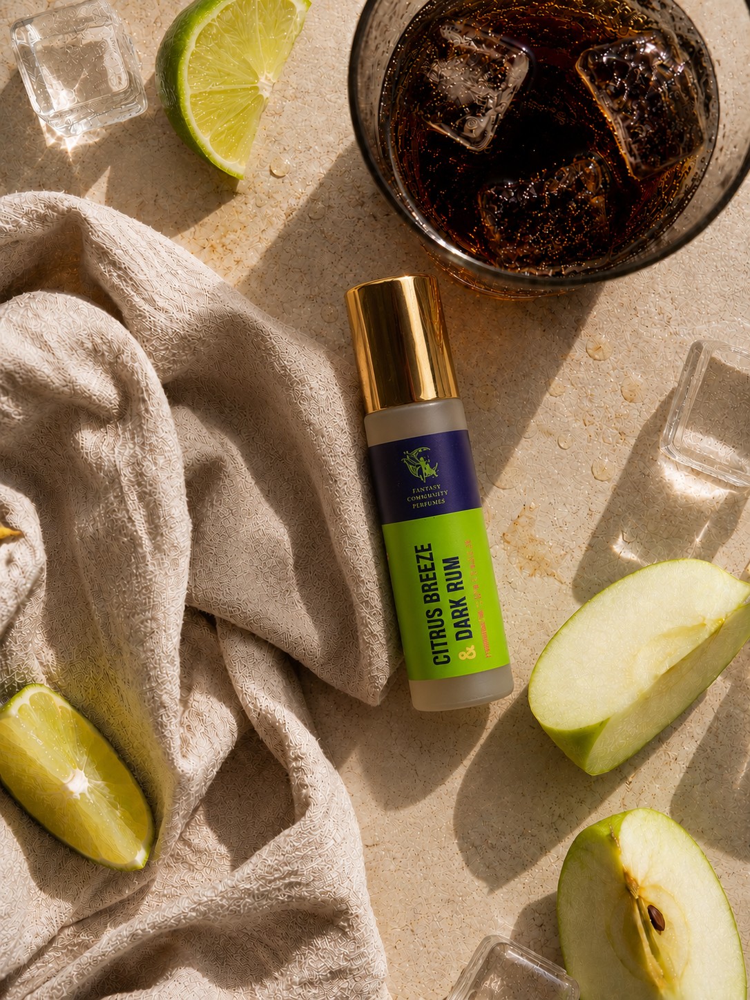 Citrus Breeze & Dark Rum by Fantasy Community Perfumes roll-on