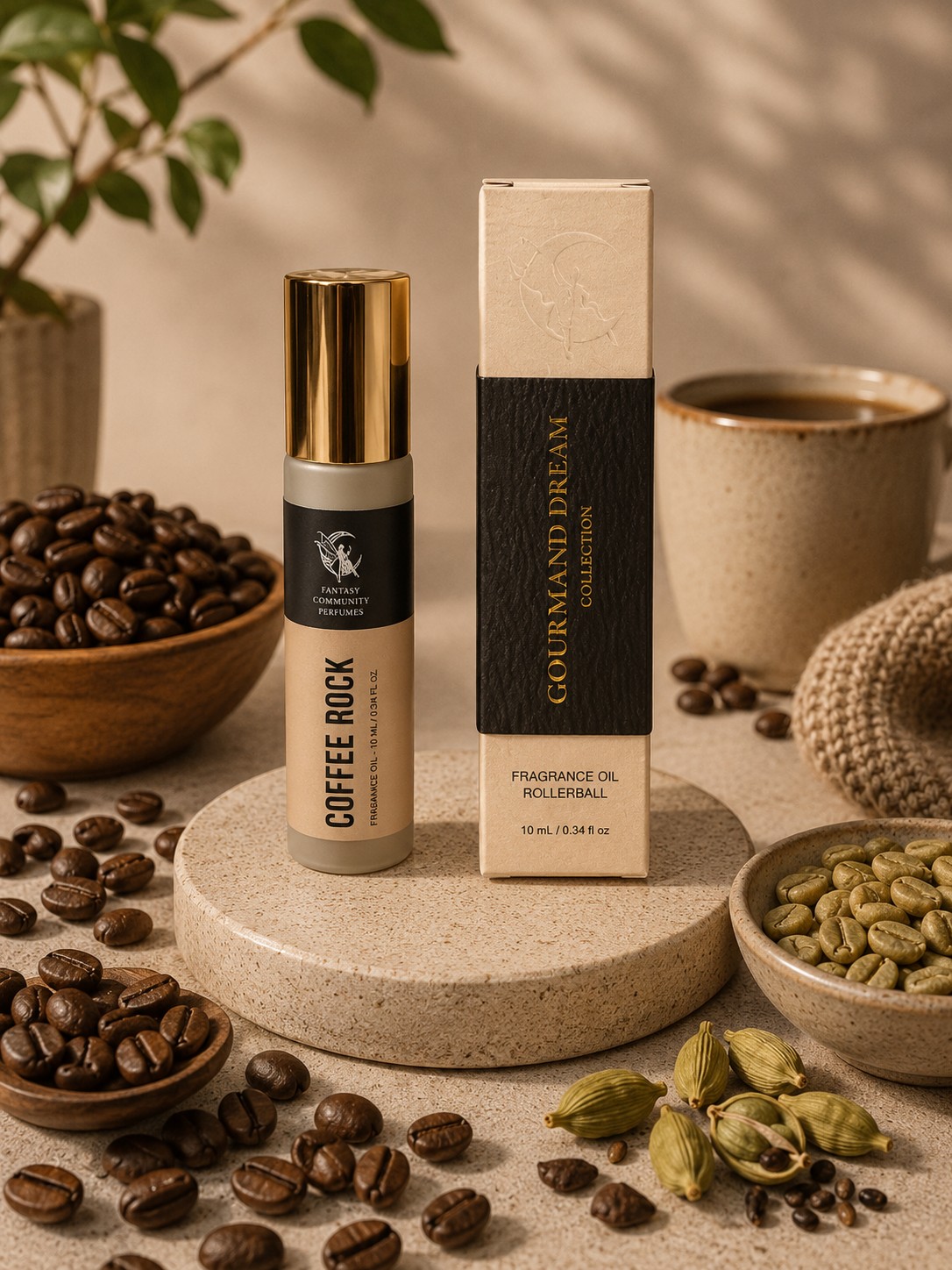 Сoffee Rock by Fantasy Community Perfumes roll-on