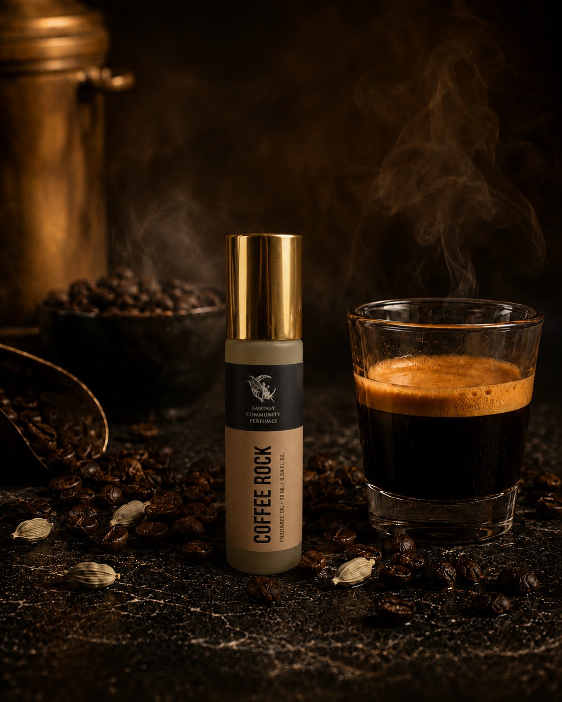 Сoffee Rock by Fantasy Community Perfumes roll-on