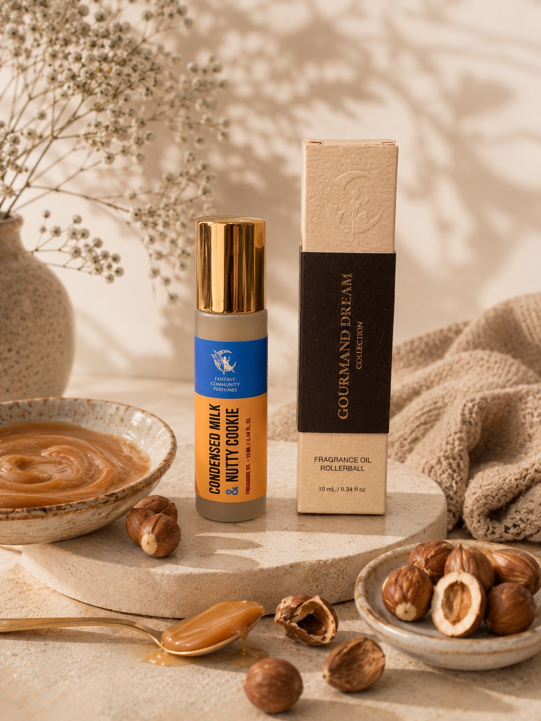 Condensed Milk & Nutty Cookie  by Fantasy Community Perfumes roll-on