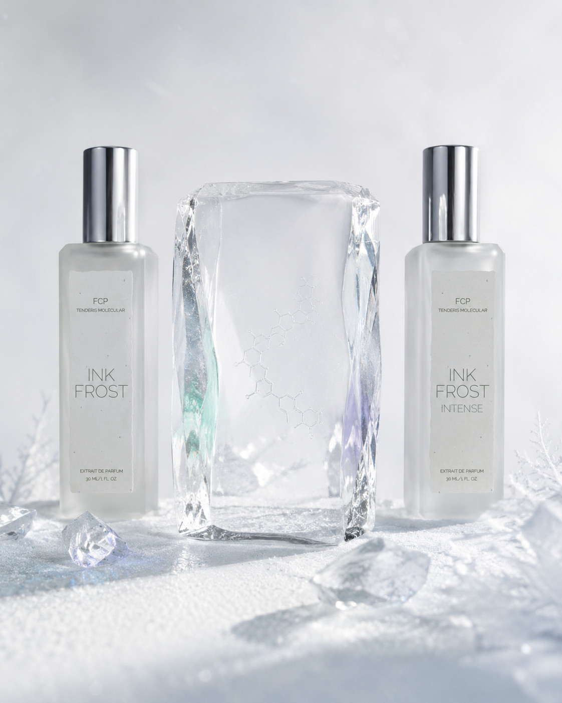 INK DUO — текстура інею на склі