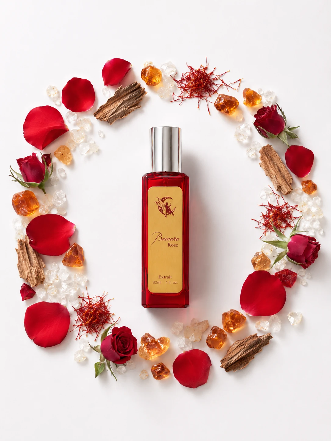 Флакон Baccara Rose Extrait 30 мл — унісекс пряно-деревний аромат FC Perfumes