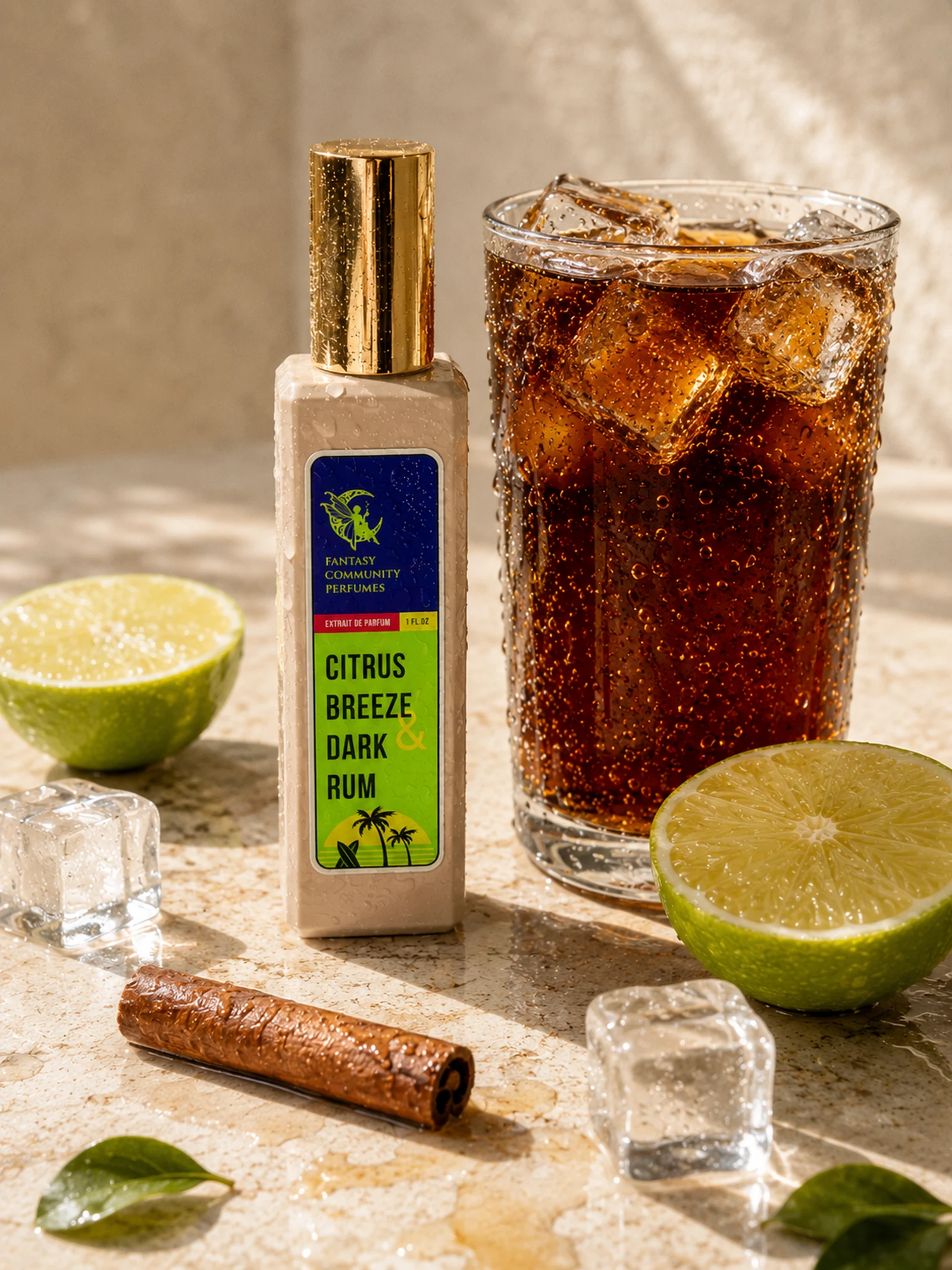 Citrus Breeze — візуалізація нот