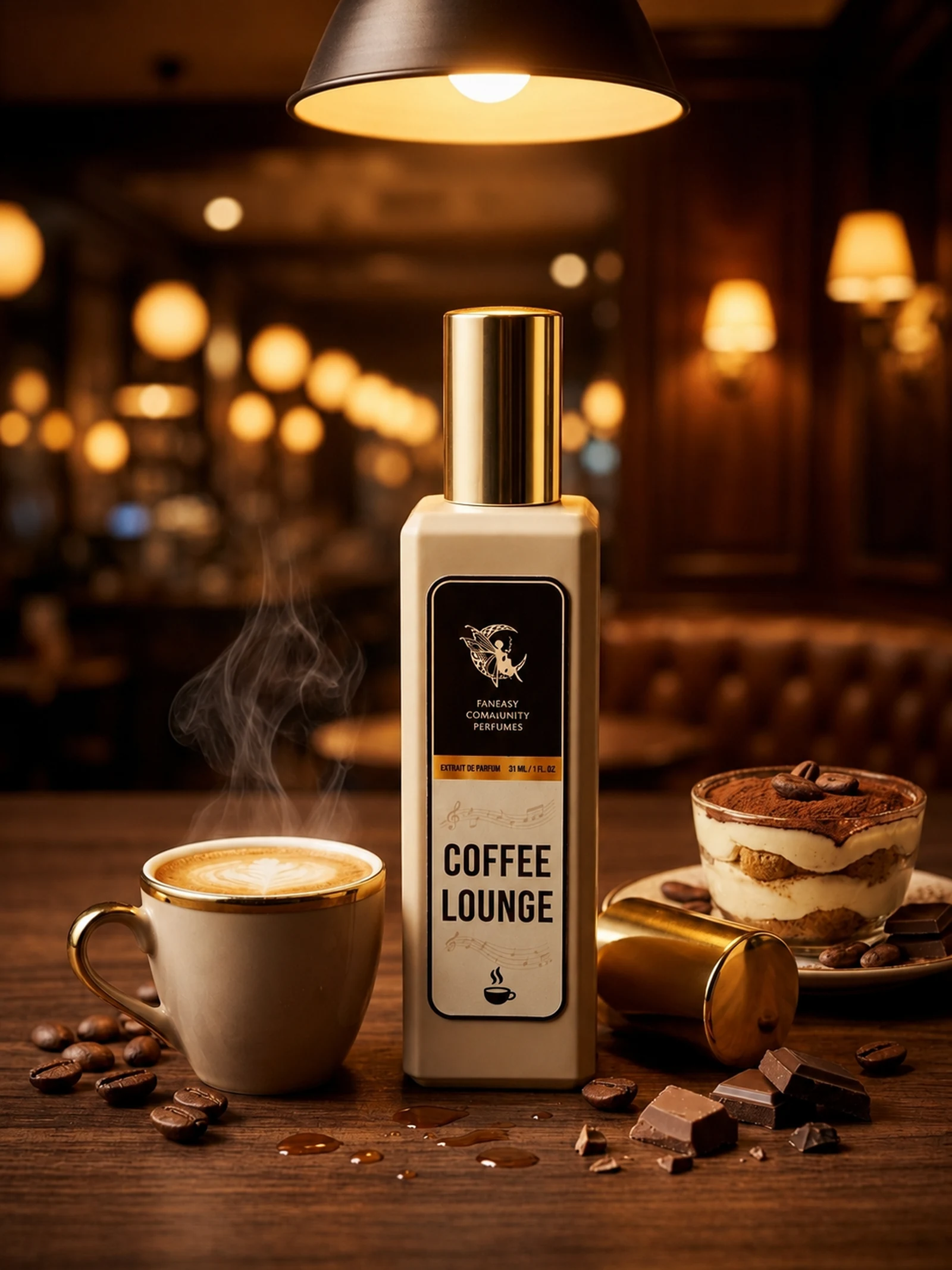 Coffee Lounge — візуалізація нот