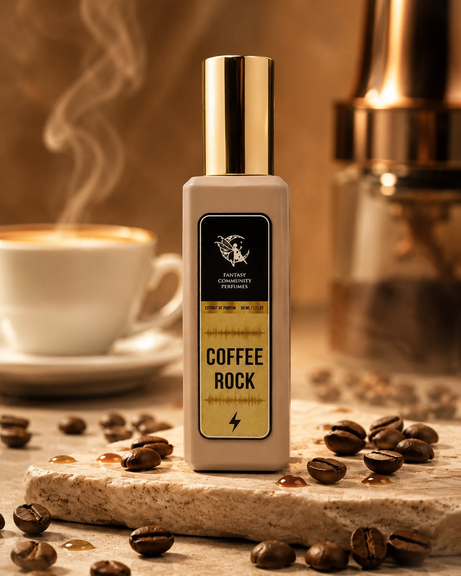 Coffee Rock — візуалізація нот