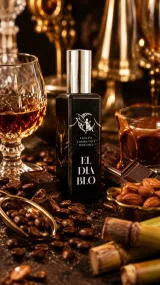 El Diablo 30 мл — флакон темного гурманського парфуму FCP крупним планом