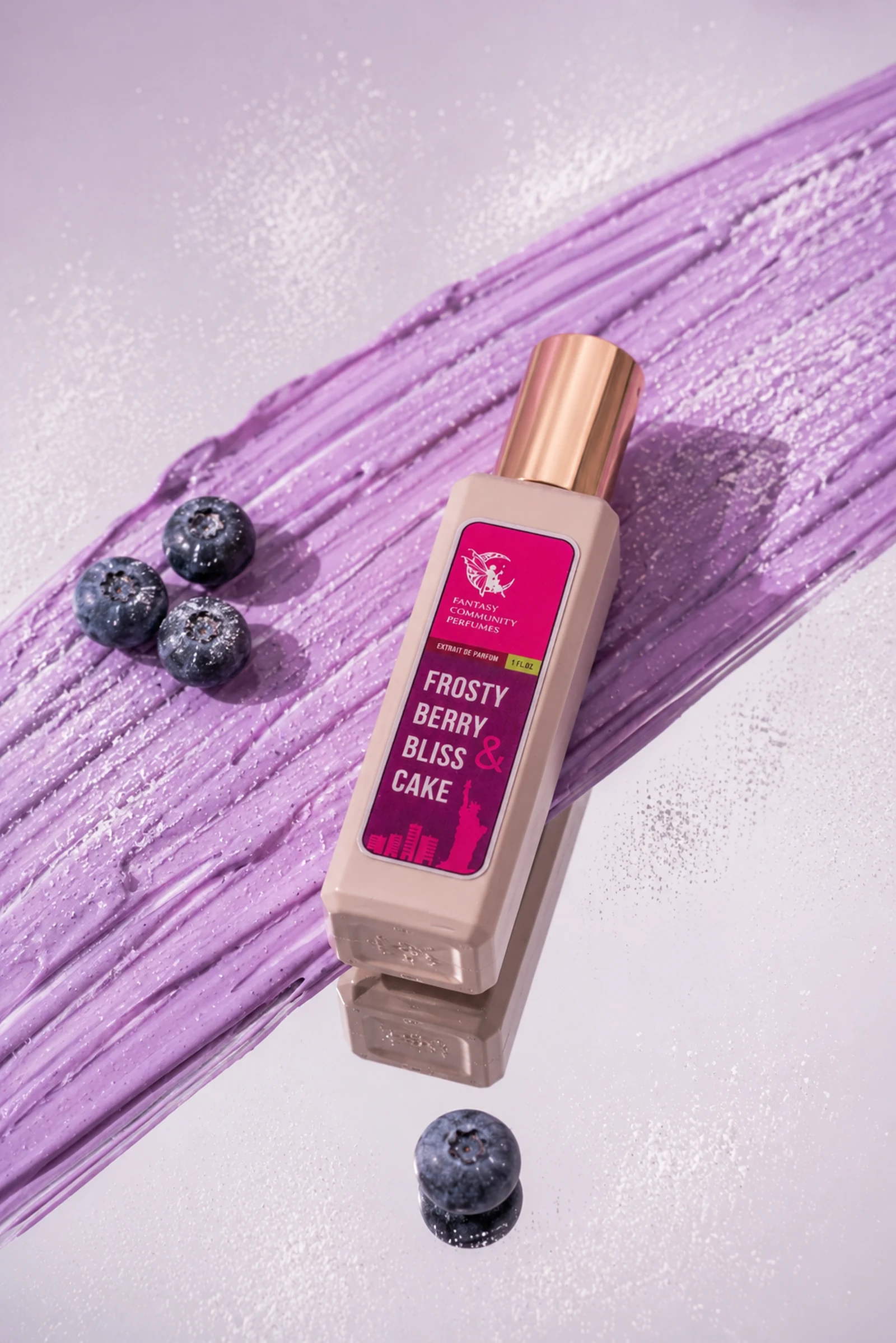 Frosty Berry — візуалізація нот
