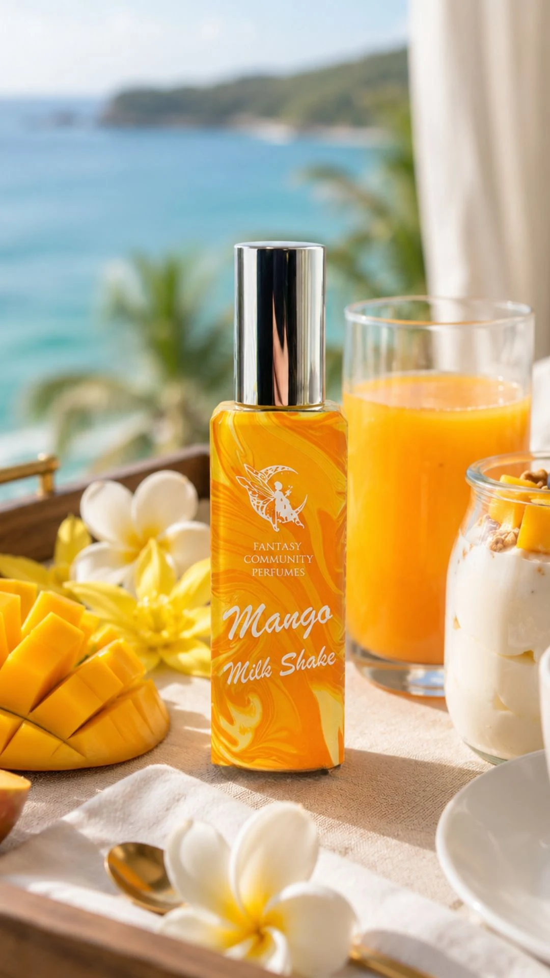 Mango Milk Shake — візуалізація нот