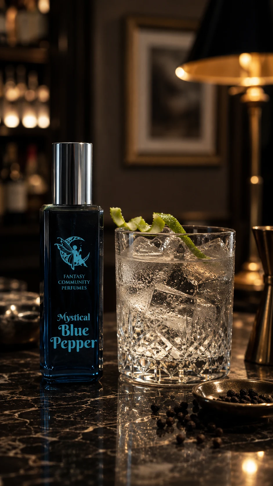 Mystical Blue Pepper — візуалізація нот