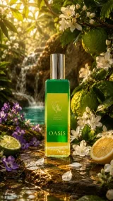 Oasis — цитрусова цедра й апельсиновий цвіт крупним планом