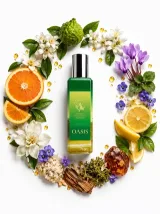Oasis цитрусова прохолода — головний ракурс флакона, духи оазис