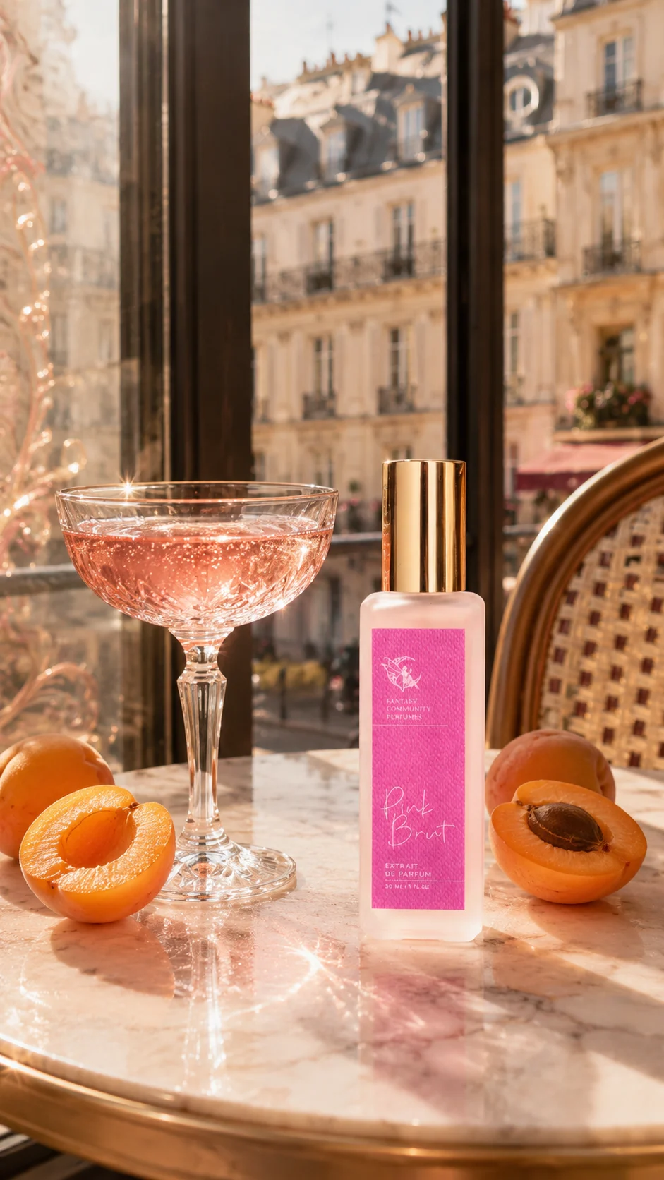 Pink Brut — фрагрантна піраміда