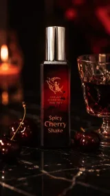 Spicy Cherry Shake — вишня в лікері крупним планом