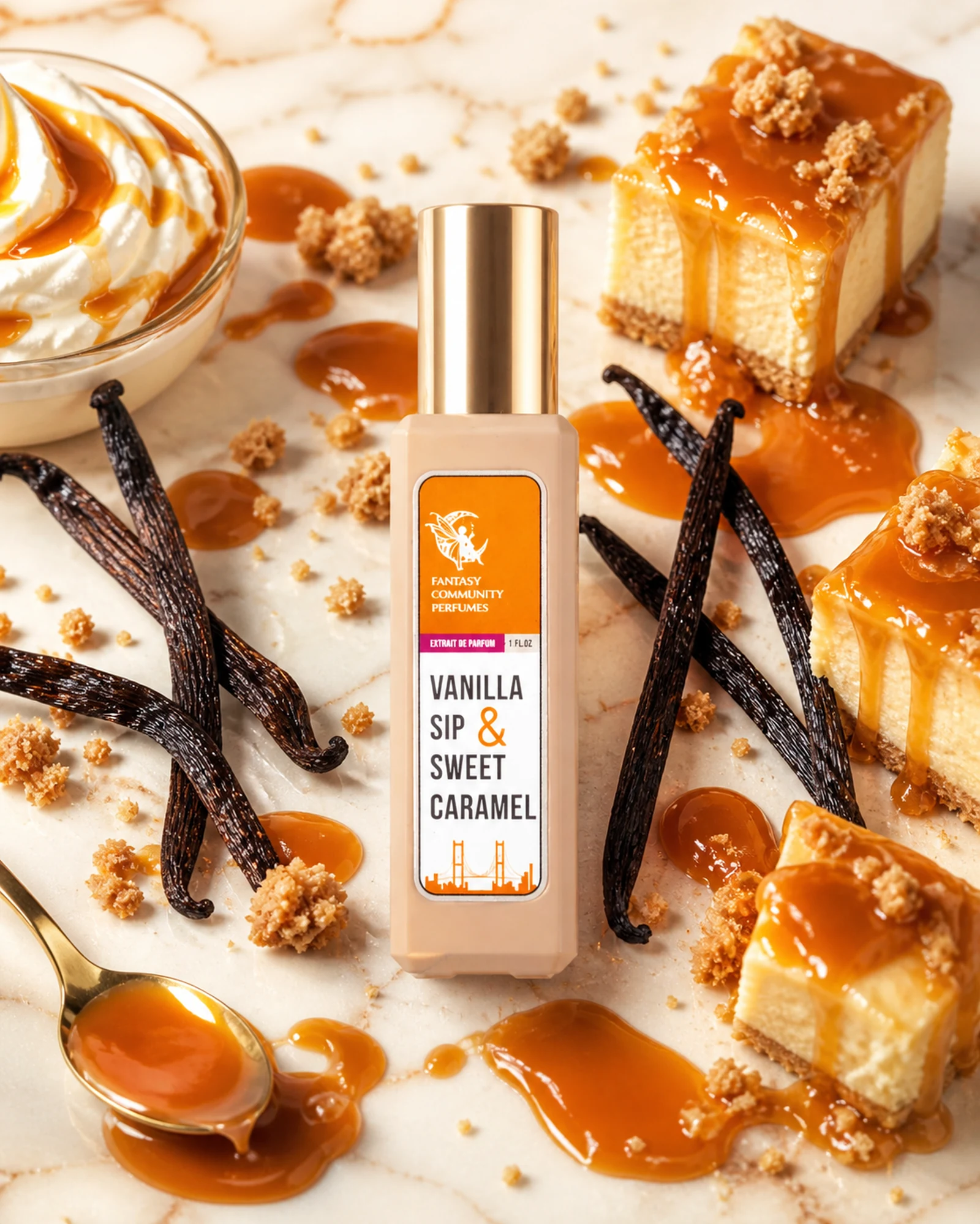 Vanilla Sip — візуалізація нот