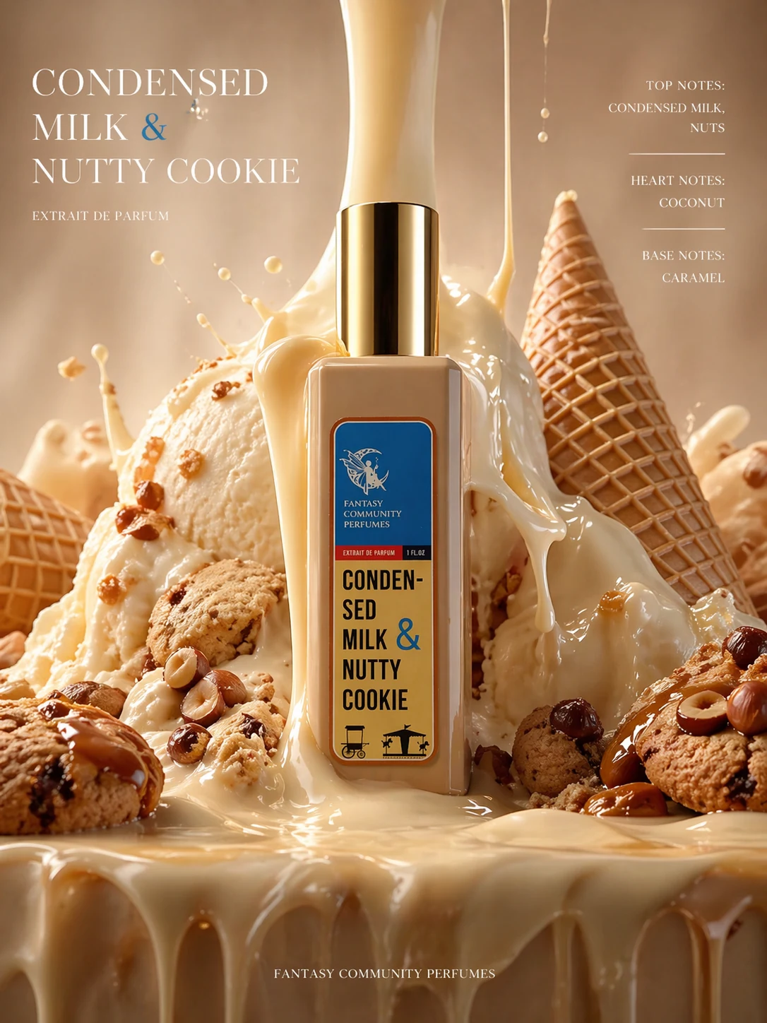 Парфум зі згущеним молоком · Condensed Milk & Nutty Cookie | FCP